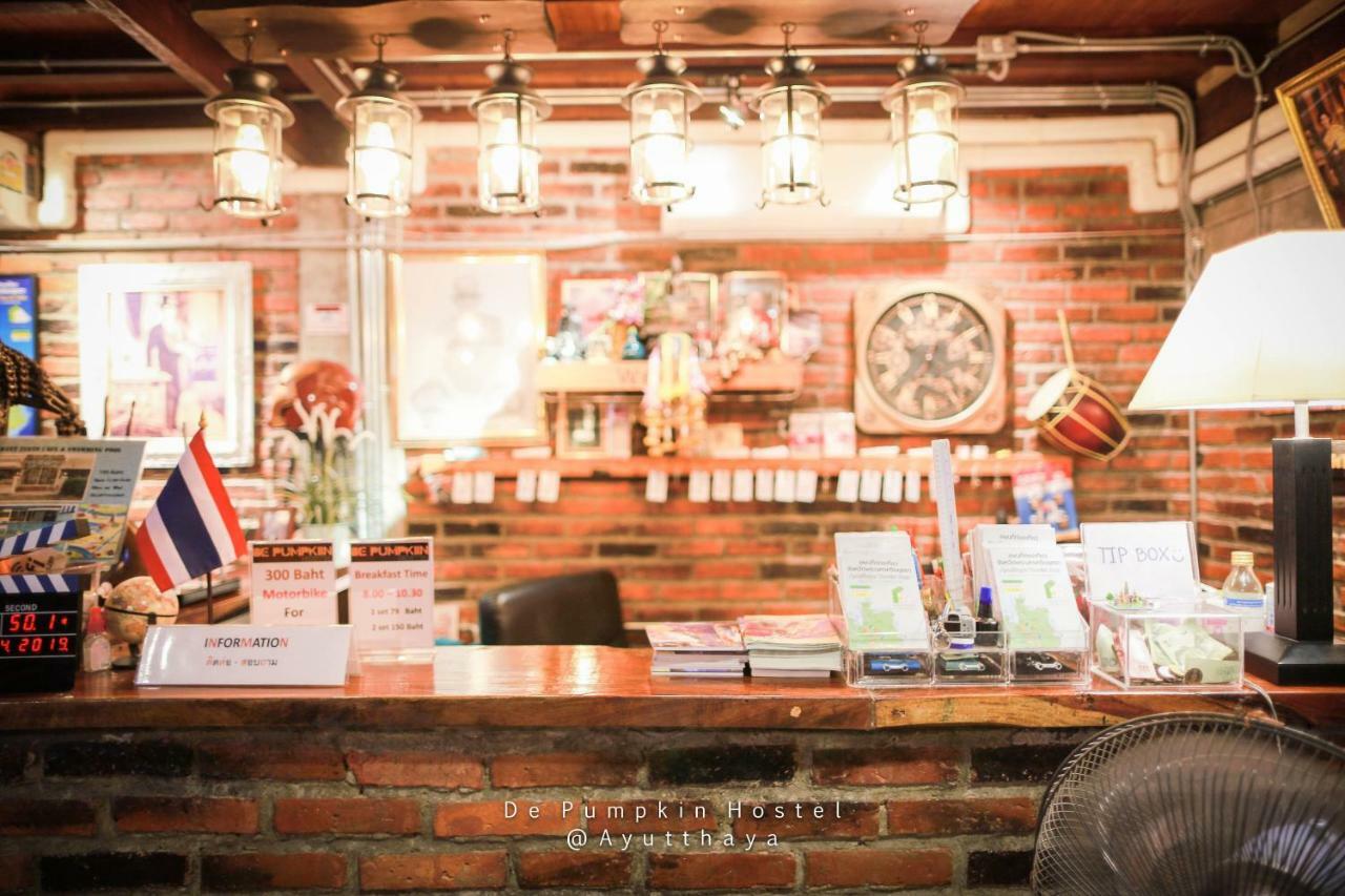 De Pumpkiin Hostel Phra Nakhon Si Ayutthaya Ngoại thất bức ảnh
