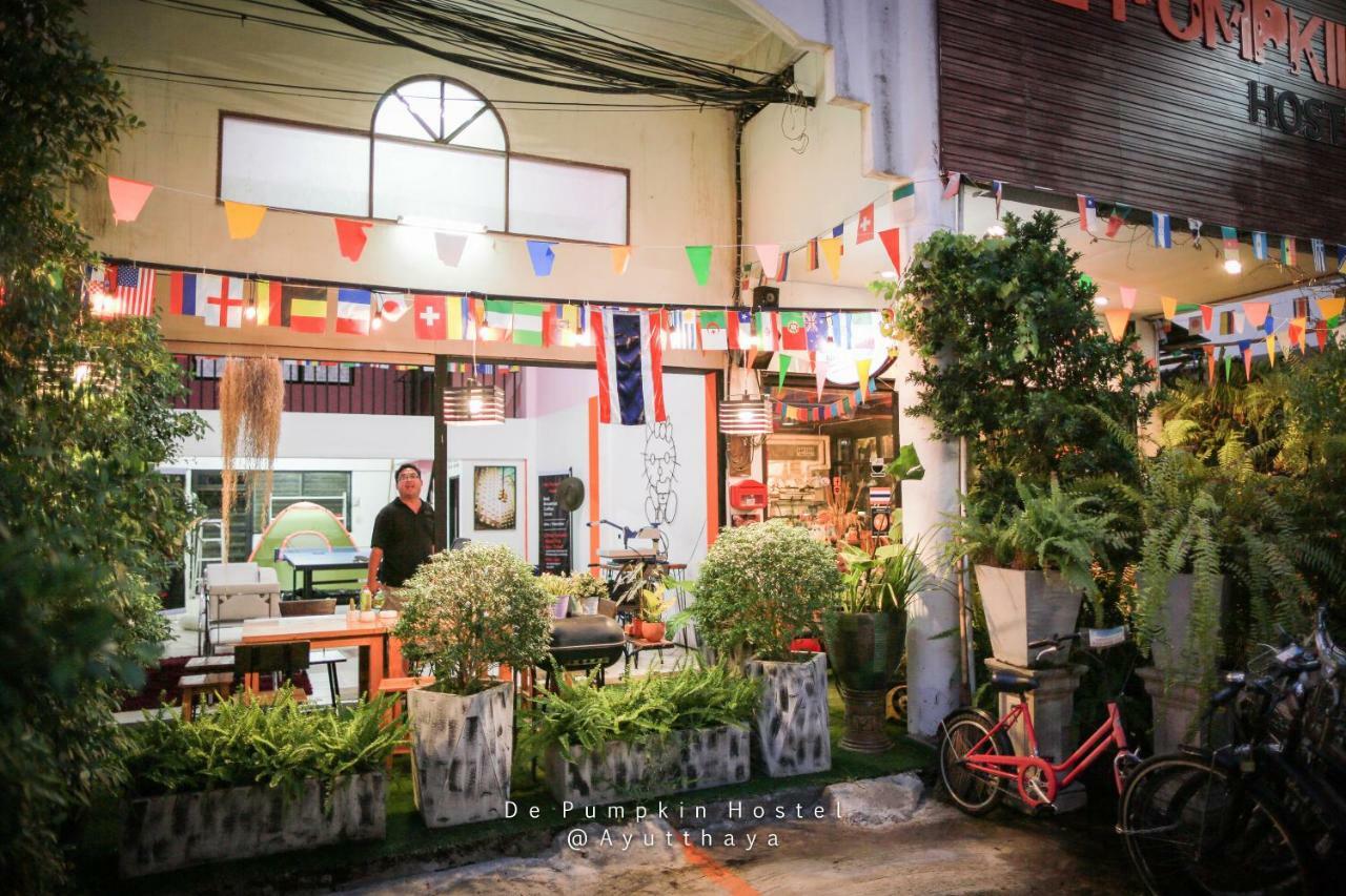 De Pumpkiin Hostel Phra Nakhon Si Ayutthaya Ngoại thất bức ảnh